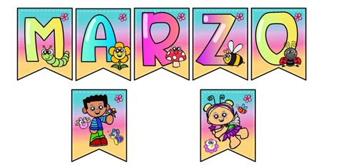 Bonito Banner Del Mes De Marzo Para Decorar Tu Clase Orientacion Andujar