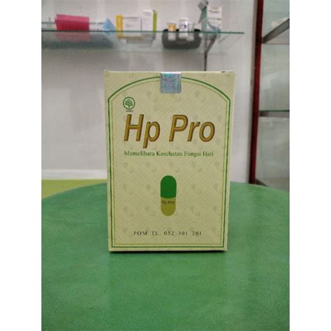 Jual Hp Pro Vitamin Hati Hepatoprotektor Strip Isi 10 Kapsul