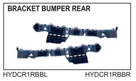 Black ABS Plastic T1 Bracket Bumper Rear Hyundai Creta at ₹ 4000/set in ...