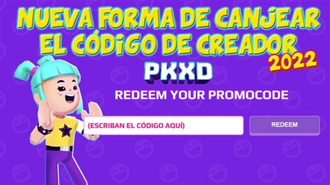 Cómo canjear los Códigos de Creador de PKXD en 2022 ACTUALIZADO YouTube