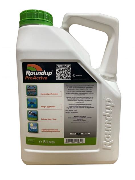 Roundup Pro Active Ltr Total Weedkiller From Greencare