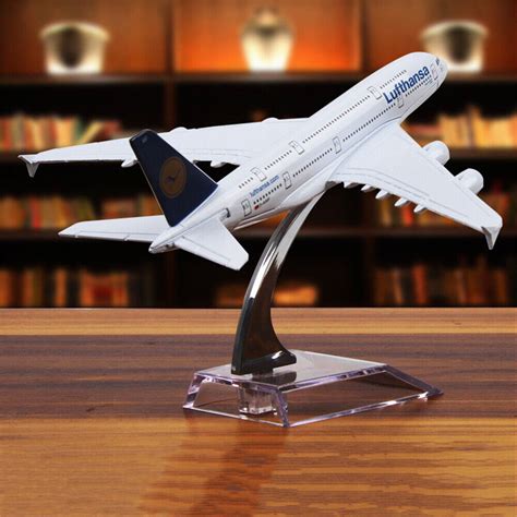 A German Lufthansa Airbus Civil Airliner Model Aircraft