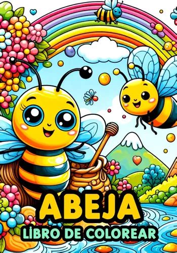 Abeja Libro De Colorear Libro Para Colorear De Abejas Para Envío Gratis