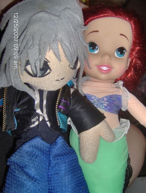 Riku And Ariel By Queen Of Plushies On Deviantart