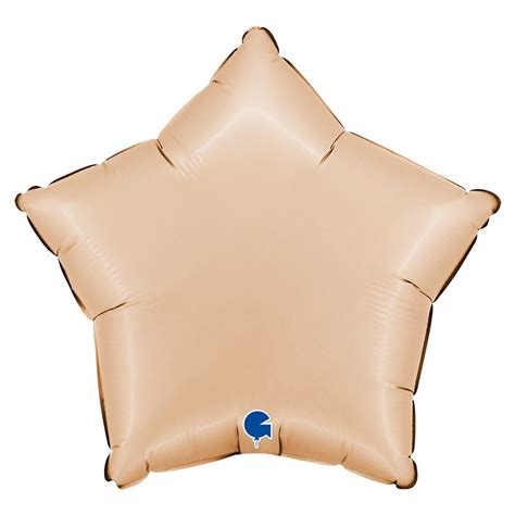 Buy Grabo 18 Inch Nude Satin Star Foil Balloon Balloons4u