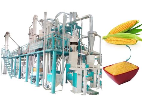 30 Ton Per Day Complete Plant Maize Flour Mill Machine Maize Meal