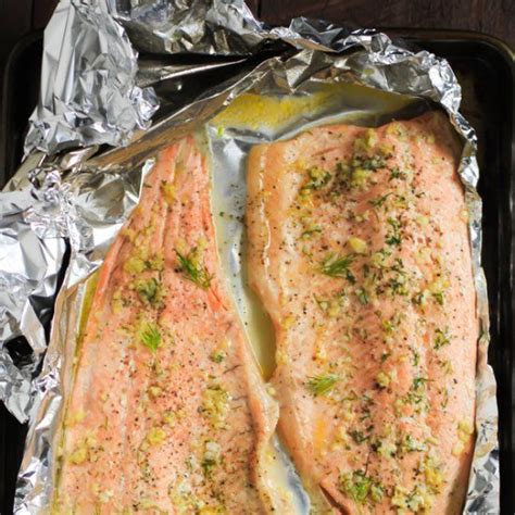 Ultra Easy Garlic Butter Rainbow Trout In Foil That Requires Only 4 Ingredient And It Is Ready