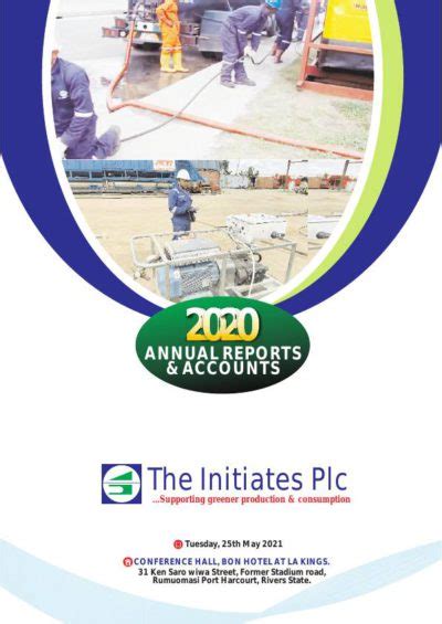 The Initiates Plc TIP Ng 2020 Annual Report