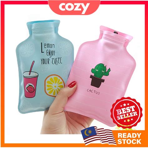 Menstrual Heat Pad Hot Water Bottle Bag Hand Warmer Period Pain Relief Batu Bersalin Baby Tunku