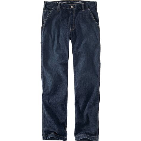 Carhartt Mens Rugged Flex Relaxed Fit Dungaree Jeans Academy