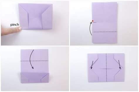 Origami Wallet Tall Photo Tutorial Step By Step Instructions