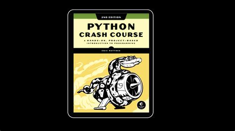 Python Crash Course Nd Edition Pdf