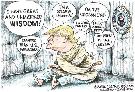 Political Cartoon On Trump Starts Reelection Campaign By Dave Granlund At The Comic News