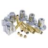 Everbilt 3 Handle Shower Valve Rebuild Kit For Central Brass Tub Shower