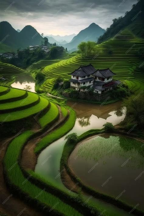 Premium Photo | Rice terraces in the philippines