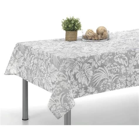 Mantel Estampado Antimanchas X Cm Laup Gris Donegal Collections