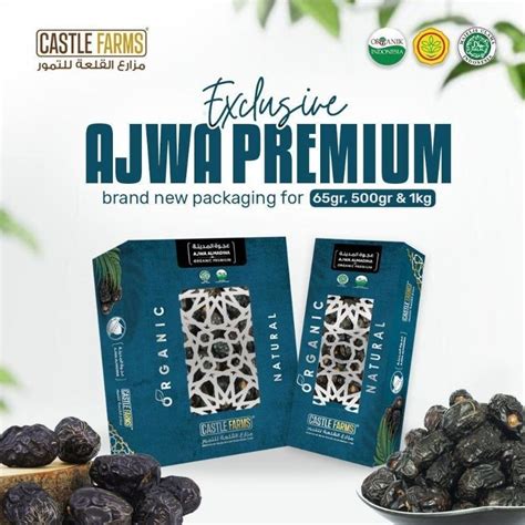 Jual Kurma Ajwa Premium Kurma Nabi Kurma Madinah Shopee Indonesia