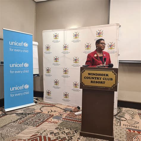 UNICEF Namibia On Twitter During Her Remarks UNICEF Rep OdedeRachel