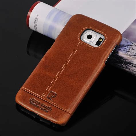 Pierre Cardin Para Samsung Galaxy S6 S7 Borde Note5 S8 Plus Premium