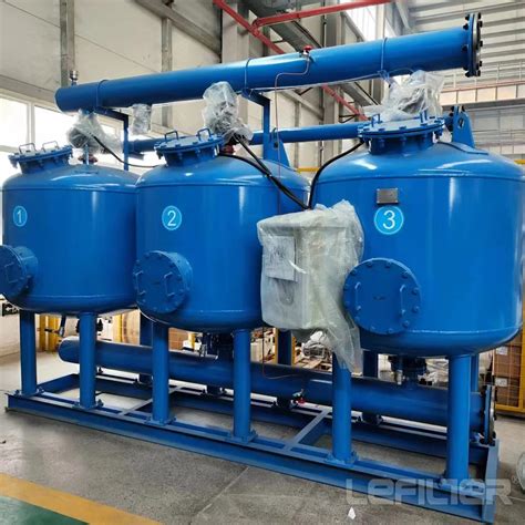 Iron Removal Manganese Sand Filter For Water Water Treatment Farmland