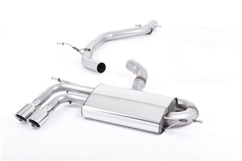 Milltek Cat Back Exhaust For Audi A3 8p 2 0t Fsi Quattro Surrey Tuning Ltd