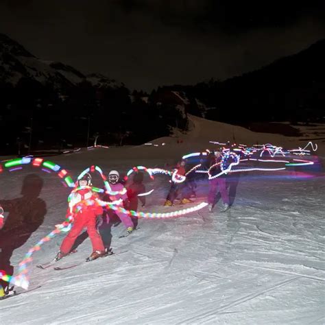 Descente Aux Lampions Val Dis Re Val Dis Re Station De Ski