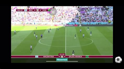 Argentina 1 X 2 ArÁbia Saudita Melhores Momentos 1 Rodada Fase De