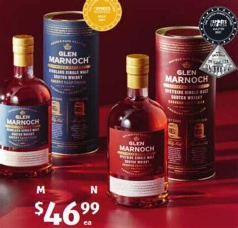 Glen Marnoch Single Malt Sherry Cask Finish Scotch Whisky Glen Marnoch