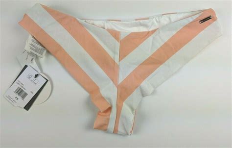 Volcom Women S Coco Cheekini Bikini Bottom Swimwear Size Xs