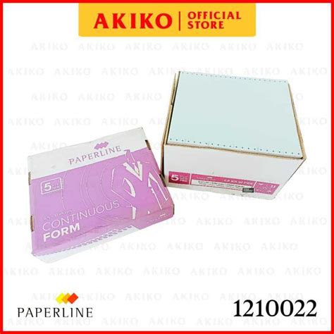 Jual Paperline Continuous Form Kecil 5 Play PRS Warna Di Seller Akiko