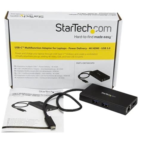 Best Buy Startech Usb Type C To Hdmi And Rj External Video