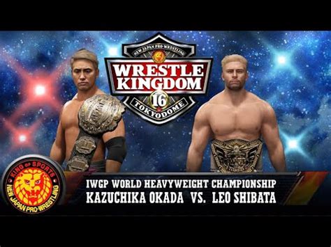 Kazuchika Okada Vs Leo Shibata Loser Leaves Japan NJPW