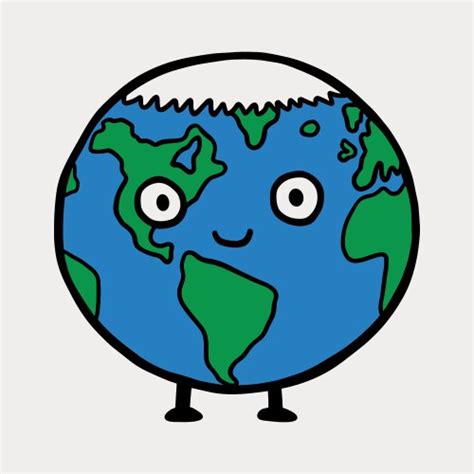 Cartoon Cute Earth Vector Images Over 19 000