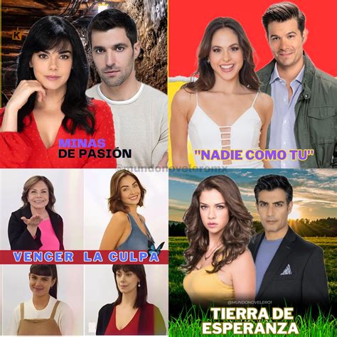 Mundo Novelero On Twitter Estas Son Algunas De Las Telenovelas Que