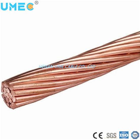 Copper Bare Conductor Hard Drawn Copper Wire Arnoldcable