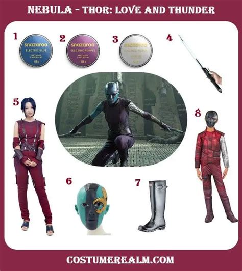 How To Dress Like Nebula Costume Guide: Your Guide To An Intergalactic Halloween Transformation ...