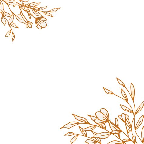 Wedding Corner Border Design Png