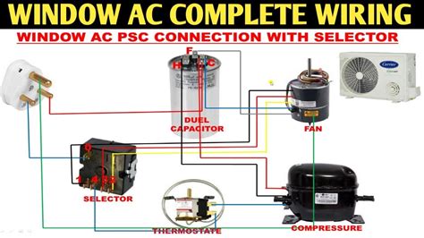 Wiring Diagram Of Window Ac