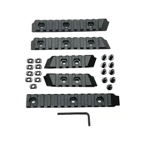 mlok picatinny accessory rails kit  apex meta tactical