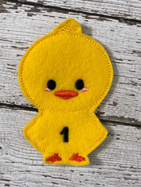 Five Little Ducks Finger Puppets Ducks Felt Finger Puppets for - Etsy