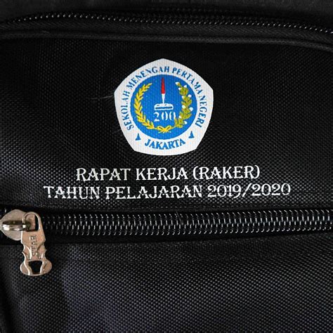 Tas Seminar Ransel Pcs Tas Ransel Sablon Raker Ta