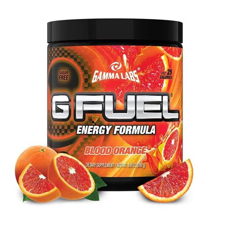 Gamma Labs G Fuel Blood Orange 98 Oz 280 G