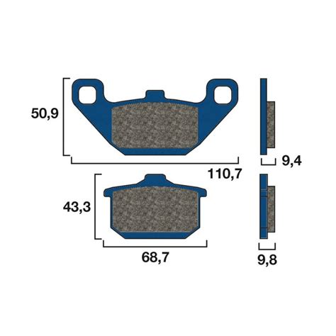 Plaquette De Frein Avant Brembo Ka Organique Route