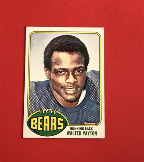 1976 Topps Walter Payton Rookie Card #148 | Live and Online Auctions on ...