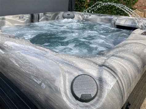 Swankia Balboa System Usa Acrylic Hot Tub Outdoor Swim Spa With Gazebo Party Bathtub With Tv