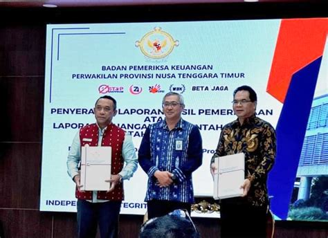 Pemkab Manggarai Kembali Raih Opini WTP Atas Laporan Hasil Pemeriksaan