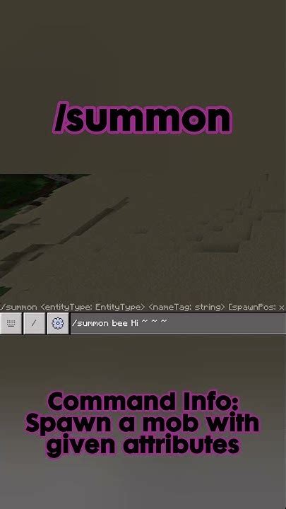 How To Use The Summon Command In Minecraft Bedrock Minecraft Bedrock