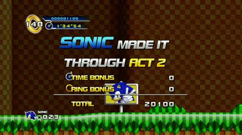 Sonic The Hedgehog 4 Episode 1 Splash Hill Zone Act 2 Youtube