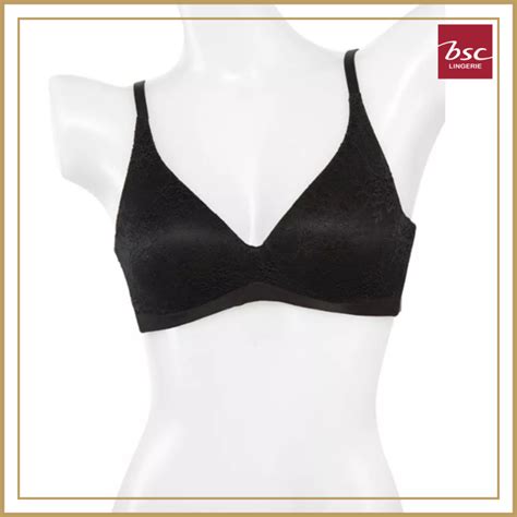 BSC Lingerie ชดชนใน ไรโครง มใหเลอก 3 ส เนอ ดำ และ นำเงน รน BB3557 Shopee Thailand