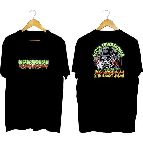 Jual Kaos Pria Beda Bos Beda Gaji Salah Bos Kerja Bakti Pakaian Pria